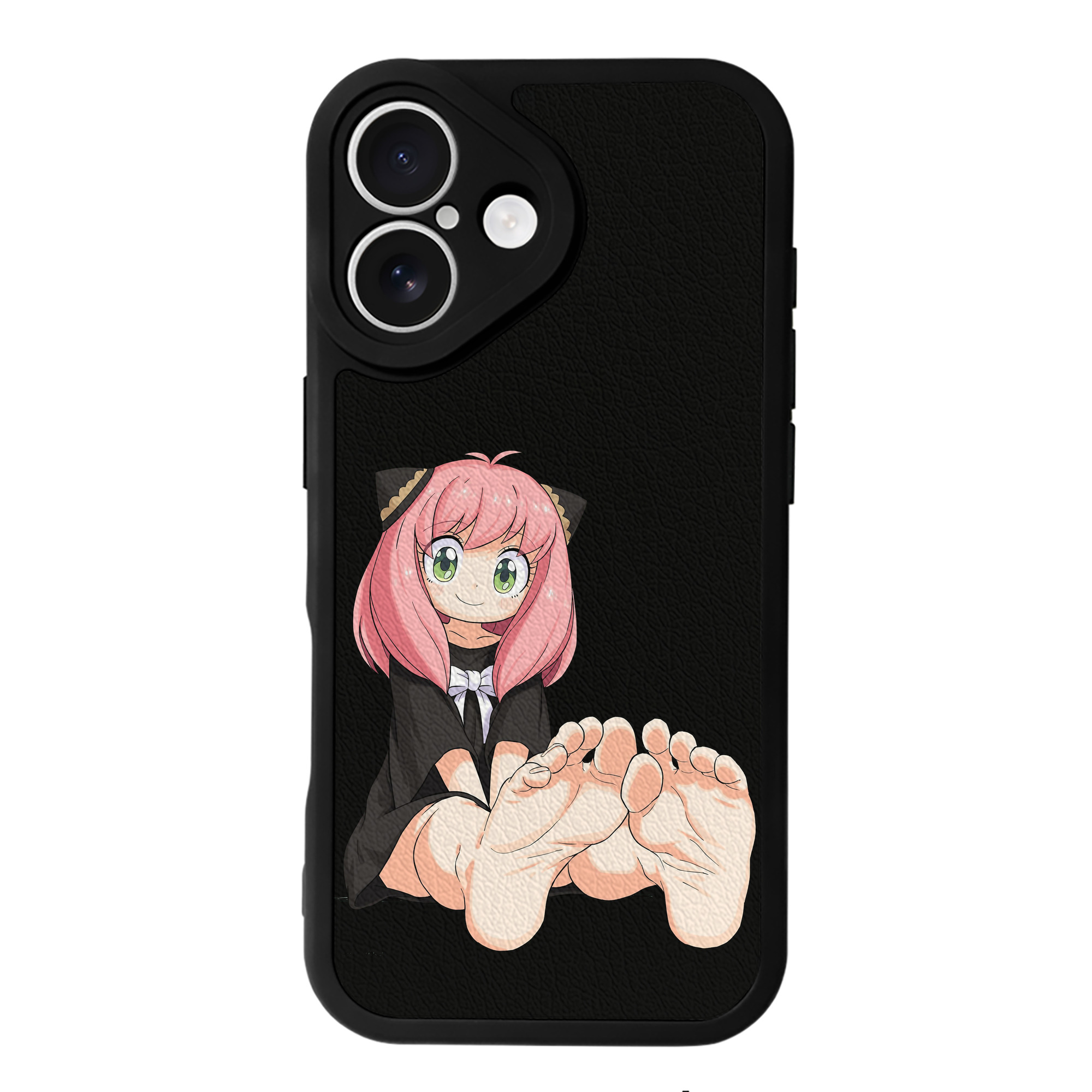 （画像用） SPY×FAMILY间谍家家酒 【iPhone 16シリーズ対応】シリコンスマホケース（レザー調） 材質：シリコン